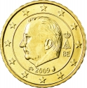 10 Euro Cent 2009-2013, KM# 298, Belgium, Albert II