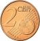 2 Euro Cent 1999-2007, KM# 225, Belgium, Albert II