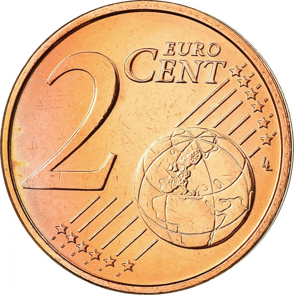 2 Euro Cent 2008, KM# 275, Belgium, Albert II