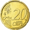 20 Euro Cent 2009-2013, KM# 299, Belgium, Albert II