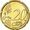 20 Euro Cent 2014-2023, KM# 335, Belgium, Philippe