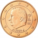 5 Euro Cent 2009-2013, KM# 297, Belgium, Albert II