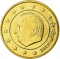 50 Euro Cent 2007, KM# 244, Belgium, Albert II