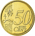 50 Euro Cent 2008, KM# 279, Belgium, Albert II