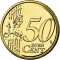50 Euro Cent 2014-2023, KM# 336, Belgium, Philippe