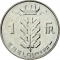 1 Franc 1950-1988, KM# 142, Belgium, Baudouin