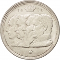 100 Francs 1948-1954, KM# 138, Belgium, Leopold III