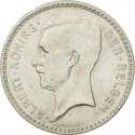 20 Francs 1933-1934, KM# 104, Belgium, Albert I