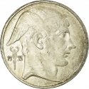 20 Francs 1949-1955, KM# 141, Belgium, Baudouin