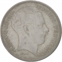 5 Francs 1941-1947, KM# 130, Belgium, Leopold III