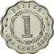 1 Cent 1976-2016, KM# 33a, Belize, Elizabeth II