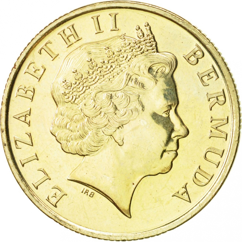 1 Dollar 1999-2017, KM# 111, Bermuda, Elizabeth II