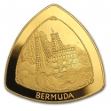 60 Dollars 1997, KM# 102, Bermuda, Elizabeth II, Shipwreck Series, Sea Venture