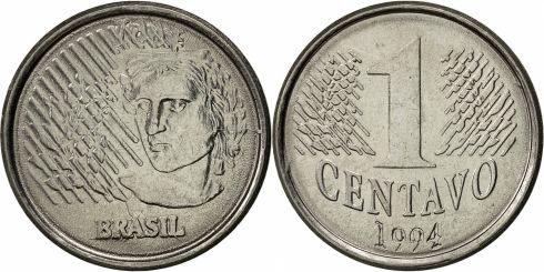 1 Centavo Brazil 1994-1997, KM# 631 | CoinBrothers Catalog