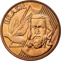 5 Centavos 1998-2023, KM# 648, Brazil