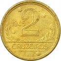 2 Cruzeiros 1942-1956, KM# 559, Brazil