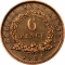 6 Pence 1938-1947, KM# 22, British West Africa, George VI