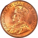 1 Cent 1913-1936, KM# 16, Newfoundland, George V