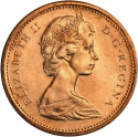 1 Cent 1967, KM# 65, Canada, Elizabeth II, 100th Anniversary of the Canadian Confederation