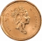 1 Cent 1992, KM# 204, Canada, Elizabeth II, 125th Anniversary of the Canadian Confederation