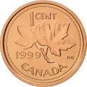1 Cent 1997-2003, KM# 289, Canada, Elizabeth II