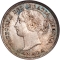 10 Cents 1858-1901, KM# 3, Canada, Victoria, OT4