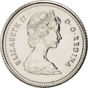 10 Cents 1969-1989, KM# 77, Canada, Elizabeth II