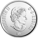 10 Cents 2017, KM# 2293, Canada, Elizabeth II, 150th Anniversary of the Canadian Confederation, Wings of Peace