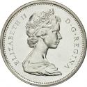 25 Cents 1965-1966, KM# 62, Canada, Elizabeth II