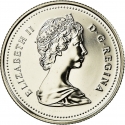 25 Cents 1979-1989, KM# 74, Canada, Elizabeth II