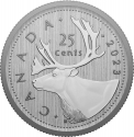 25 Cents 2023, RCM# 206339, Canada, Charles III