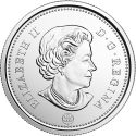 25 Cents 2020, Canada, Elizabeth II, Connecting Canada, Arctic