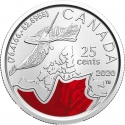 25 Cents 2020, Canada, Elizabeth II, Connecting Canada, Arctic