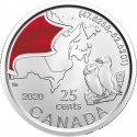 25 Cents 2020, Canada, Elizabeth II, Connecting Canada, Atlantic