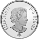 25 Cents 2017, KM# 2295.1a, Canada, Elizabeth II, 150th Anniversary of the Canadian Confederation, Hope for a Green Future