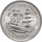 25 Cents 2000, KM# 382, Canada, Elizabeth II, Third Millennium, Natural Legacy, Our Natural Treasures