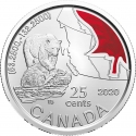 25 Cents 2020, Canada, Elizabeth II, Connecting Canada, Pacific