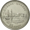 25 Cents 1992, KM# 234, Canada, Elizabeth II, 125th Anniversary of the Canadian Confederation, Quebec