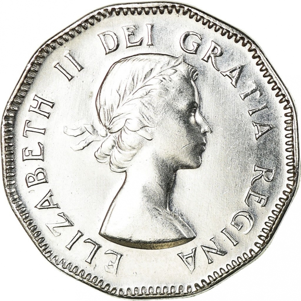 1953 Canada Twelve No Shoulder Fold and Far Maple Leaf Nickels Scratched Coins 