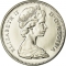 5 Cents 1965-1981, KM# 60, Canada, Elizabeth II, Big portrait