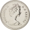 5 Cents 1982-1989, KM# 60.2a, Canada, Elizabeth II