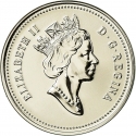 5 Cents 1990-2001, KM# 182, Canada, Elizabeth II