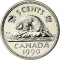 5 Cents 1990-2001, KM# 182, Canada, Elizabeth II