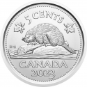 5 Cents 2023-2024, KM# 3334, Canada, Charles III