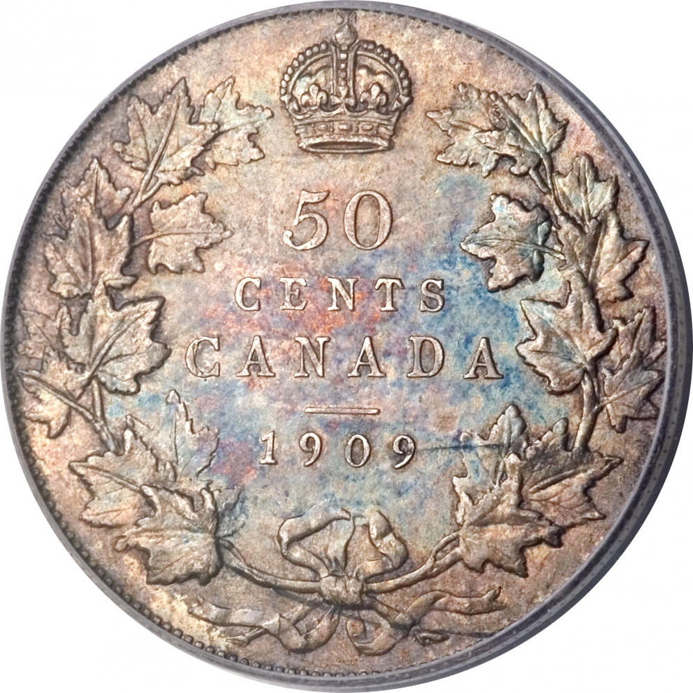 50 Cents Canada 1902-1910, KM# 12 | CoinBrothers Catalog