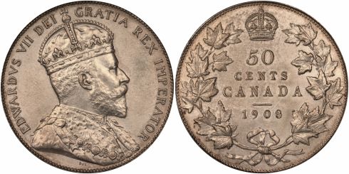 Canada 50 Cents Coin Folder Number Two: Collection 1902 to 1936 [Book]