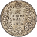 50 Cents 1912-1919, KM# 25, Canada, George V