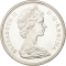 50 Cents 1967, KM# 69, Canada, Elizabeth II, 100th Anniversary of the Canadian Confederation