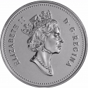 50 Cents 1992, KM# 208, Canada, Elizabeth II, 125th Anniversary of the Canadian Confederation