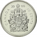 50 Cents 1997-2000, KM# 290, Canada, Elizabeth II